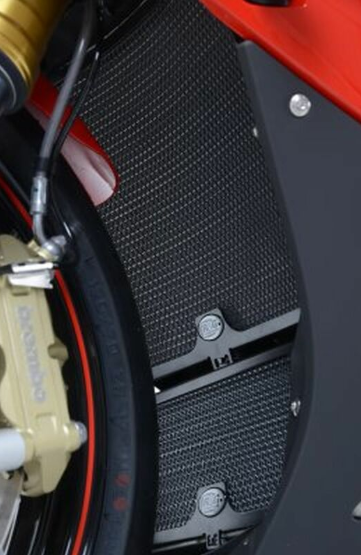 Протектор за радиатор R&amp;G Racing Aluminium Radiator guard Titanium - BMW S1000RR 15-18