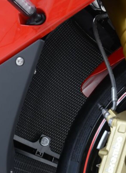 Протектор за радиатор R&amp;G Racing Aluminium Radiator guard Titanium - BMW S1000RR 15-18