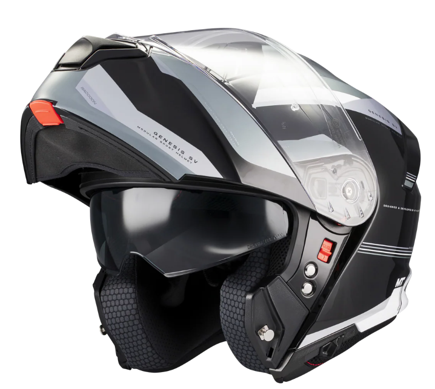 Отваряема каска MT GENESIS SV RACCOON B12 GLOSS