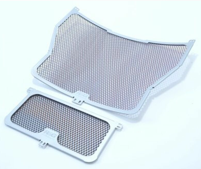Протектор за радиатор R&amp;G Racing Aluminium Radiator guard Racing Titanium - BMW S1000RR 15-18