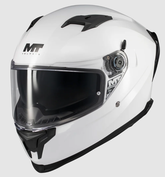 Каска MT BRAKER SV PURE A0 WHITE GLOSS