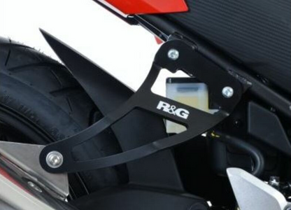 Стойка за генерация R&amp;G RACING black Exhaust Hanger Kit Honda CBR300R 15-16