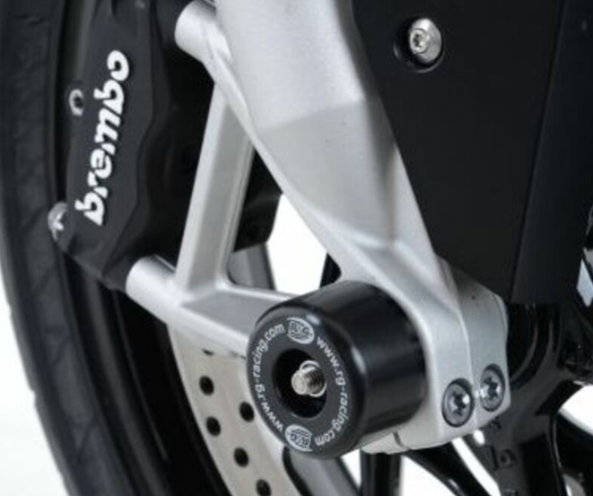 Краш тапи за ост R&amp;G RACING black fork protection BMW S1000XR 15-19