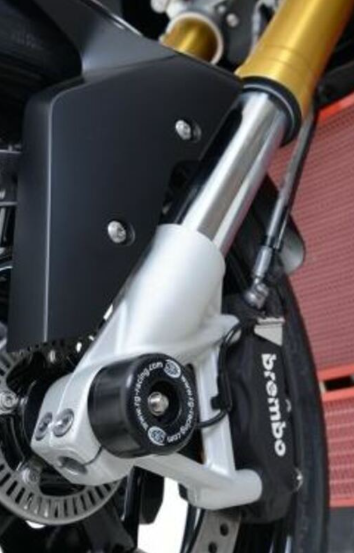 Краш тапи за ост R&amp;G RACING black fork protection BMW S1000XR 15-19