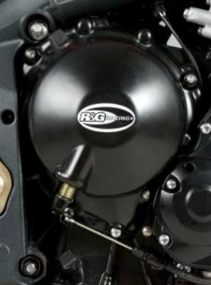 Протектор за двигател R&amp;G RACING Black Rgiht (Clutch) Engine Case Protection Cover Triumph Speed Triple 1050 S 16-20 / RS 18-20