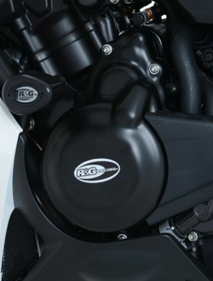 Комплект протектори за двигател R&amp;G RACING Engine Case Protection Cover Set Black Honda CB500F/CBR500R 13-19