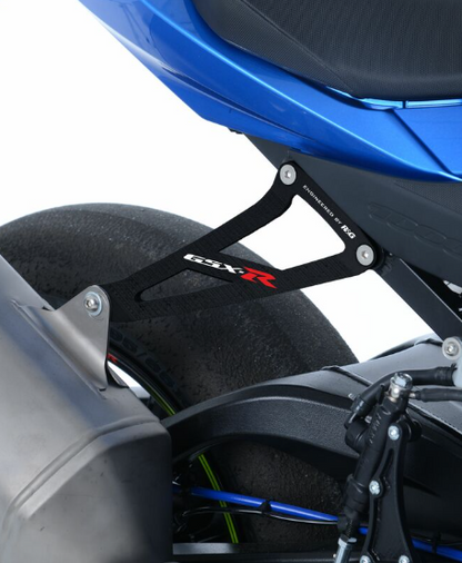 Стойка за генерация R&amp;G RACING Exhaust Hanger Black Suzuki GSX-R1000 17-21