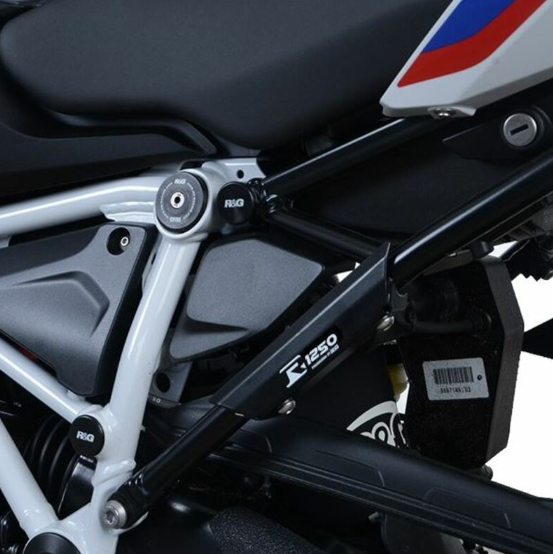 Плоча R&amp;G RACING Footrest Blanking Plate Black BMW R 1250R 19 -24 / RS 19-24
