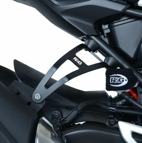 Стойка за генерация R&amp;G RACING Footrest Blanking Plate Black Honda CB300R 18-21