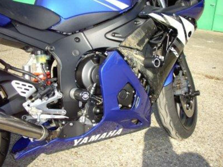 Краш тапи за ост R&amp;G RACING Fork Guards Black Yamaha R6 03-04
