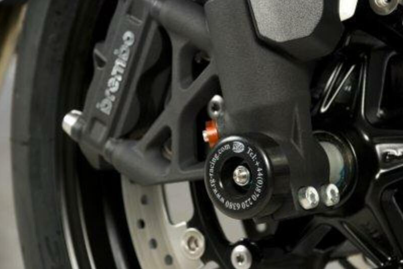 Краш тапи за ост R&amp;G RACING Fork Guards Black Triumph Speed Triple 1050 11-16 / R 11-17 / S 16-20