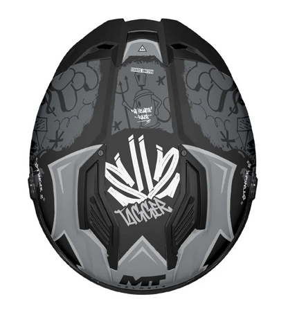 КАСКА MT STINGER 2 TAGGER B2 MATT