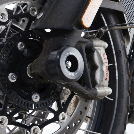 Краш тапи за ост R&amp;G RACING Fork Guards Black Triumph Scrambler XE/XC 19-24