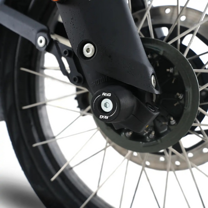 Краш тапи за ост R&amp;G RACING Fork Guards Black Royal Enfield Himalayan 450 24-26