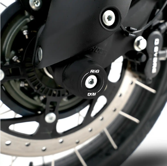 Краш тапи за ост R&amp;G RACING Fork Guards Black Royal Enfield Himalayan 450 24-26