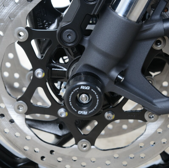 Краш тапи за ост R&amp;G RACING Fork Protector Black Suzuki Katana 19-23 / GSX-S 1000 21-24 / 950 22-24
