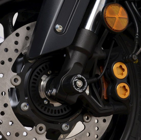 Краш тапи за ост R&amp;G RACING Fork Protectors Black Yamaha T-Max 530 15-19 / 560 21-25