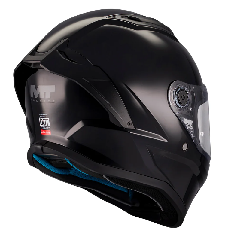 КАСКА MT STINGER 2 PURE A1 BLACK GLOSS