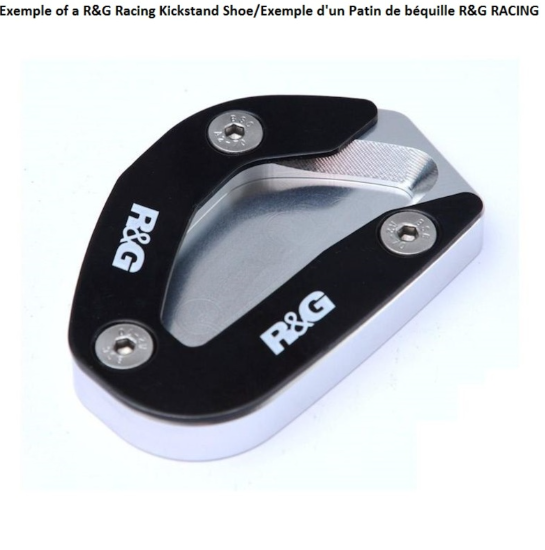 Адаптер за странична стойка R&amp;G RACING Kickstand shoe - BMW G310GS 17-25