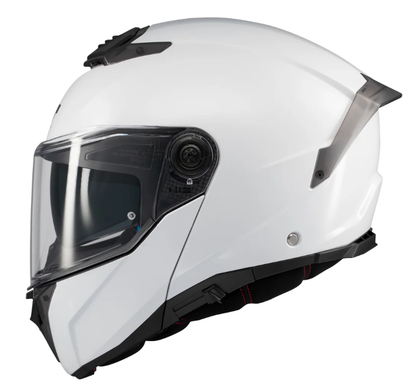 Отваряема каска MT ATOM 2 SV PURE A0 WHITE GLOSS