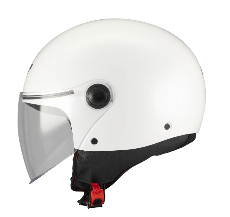 КАСКА ЗА СКУТЕР MT STREET S PURE A0 WHITE GLOSS