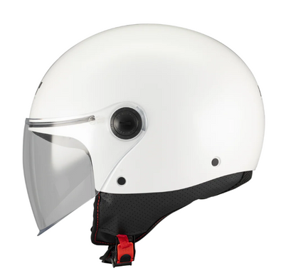 КАСКА ЗА СКУТЕР MT STREET S PURE A0 WHITE GLOSS
