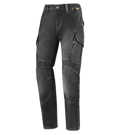 Мото дънки SECA SQUARE II SHORT WASHED BLACK