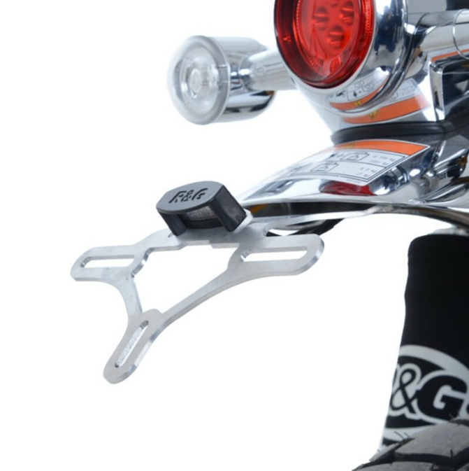 Стойка за номер R&amp;G RACING Licence Plate Holder Silver Honda Monkey 18-26