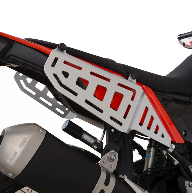 Монтажен комплект за куфари R&amp;G RACING Luggage Side Rails Silver - Yamaha Tenere 700 19-24