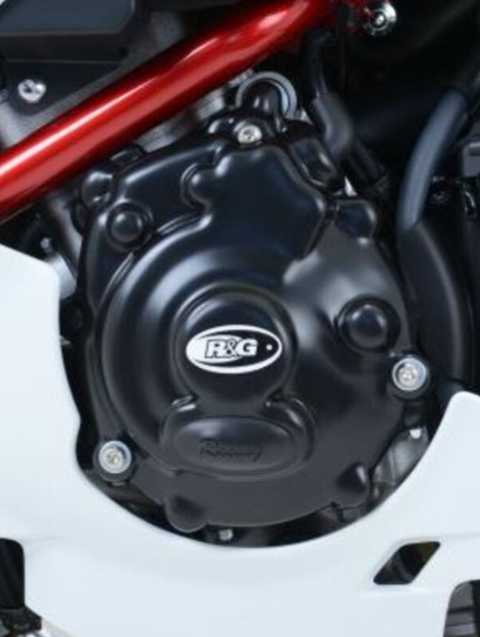 Протектор за двигател R&amp;G RACING Race Series Black left (generator) Engine Case Protection Cover Yamaha R1 15-24