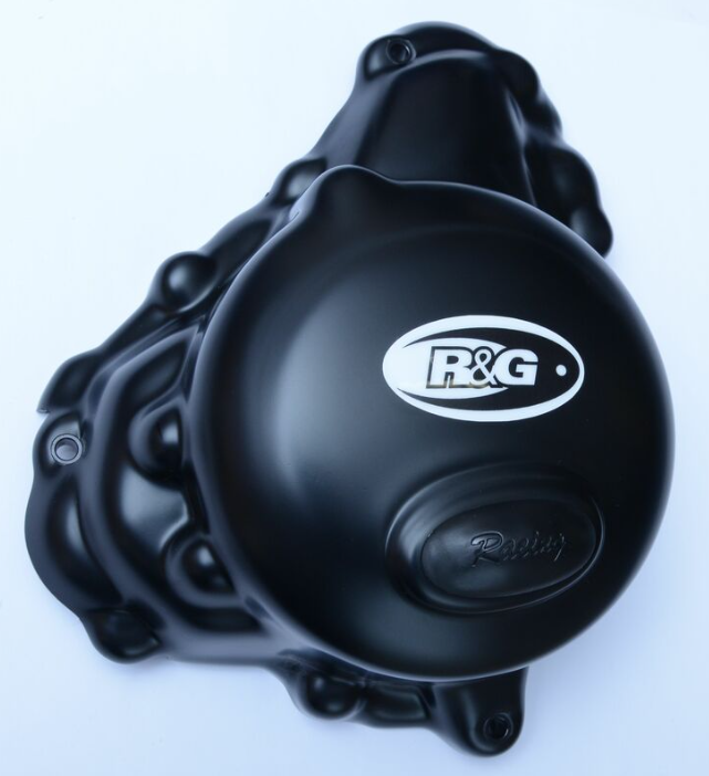 Протектор за двигател R&amp;G RACING Race Series Left Crankcase Protection Cover Black Triumph Street Triple 765 R/RS 17-19 / 675