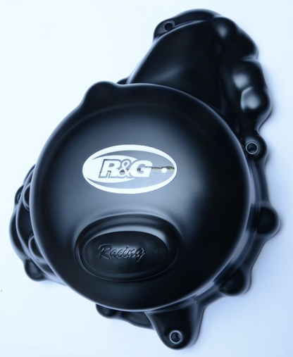 Протектор за двигател R&amp;G RACING Race Series Left Crankcase Protection Cover Black Triumph Street Triple 765 R/RS 17-19 / 675