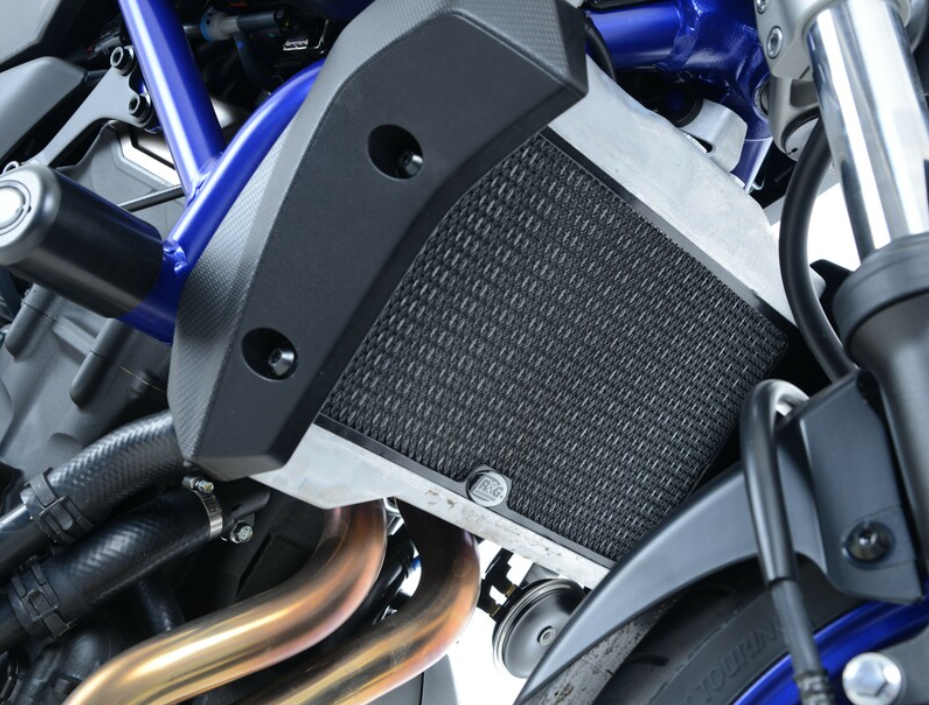 Протектор за радиатор R&amp;G RACING Radiator Guard Titanium Yamaha MT-07 14-24
