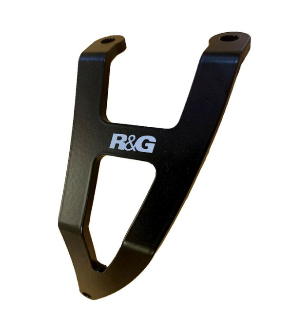 Стойка за номер R&amp;G RACING Rear Footrest Blanking Plate Kit Black Aprilia RSV4 1100 22-24