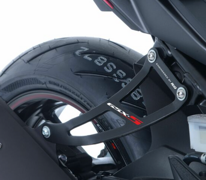 Стойка за генерация R&amp;G RACING Rear Footrest Blanking Plate Kit Black Suzuki GSX-S750 17-21