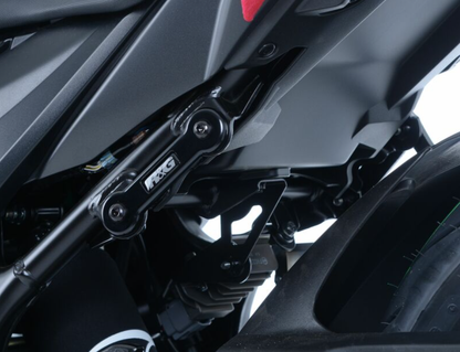 Стойка за генерация R&amp;G RACING Rear Footrest Blanking Plate Kit Black Suzuki GSX-S750 17-21