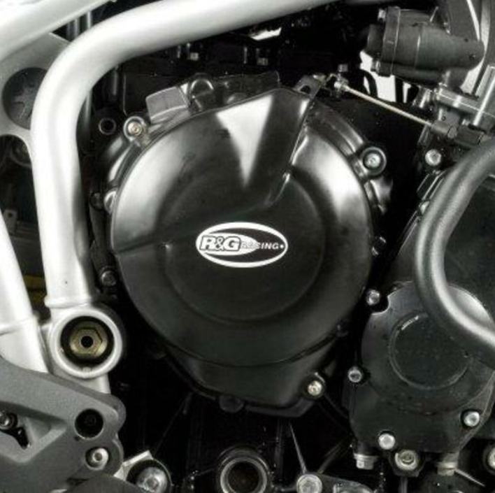 Протектор за двигател R&amp;G RACING Right Crankcase Protection Cover Black Triumph Tiger 800 11-14
