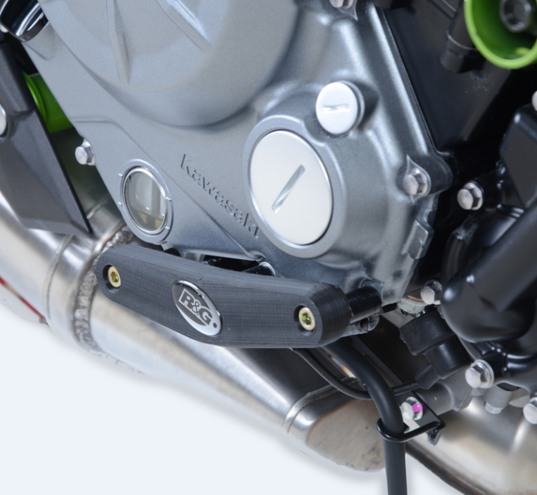 Протектор за двигател R&amp;G RACING Right Engine Slider Black Kawasaki Z650 17-23