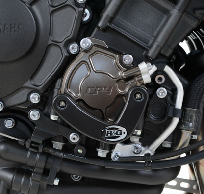 Протектор за двигател R&amp;G RACING Right Engine Slider Black Yamaha YZF-R1 15-24 / МТ-10 16-25
