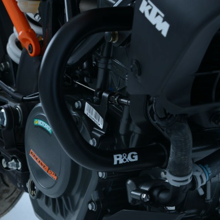 Краш барове R&amp;G RACING Side Protections Black KTM Duke 390 17-23