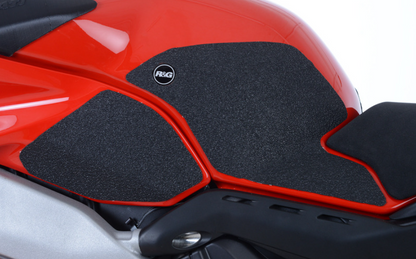 Протектор за резервоар R&amp;G RACING Tank Traction Pad 4 Pieces Black Ducati Panigale V4 18-24