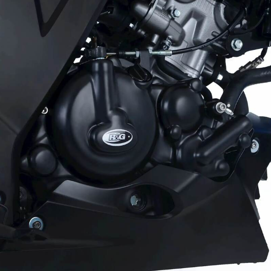 Протектор за двигател R&amp;G RACING (Clutch) Left Crankcase Protection Cover Black Suzuki GSX-R125 18-26