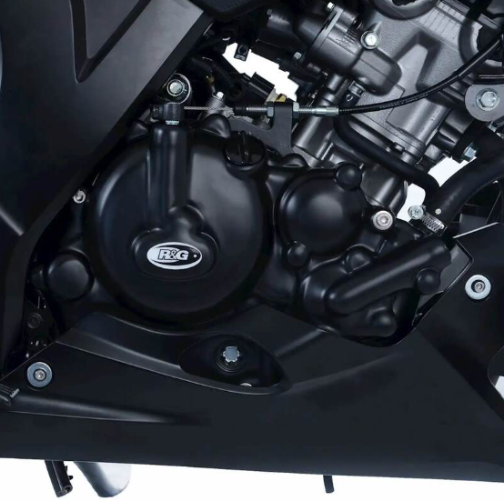 Протектор за двигател R&amp;G RACING (Clutch) Left Crankcase Protection Cover Black Suzuki GSX-R125 18-26