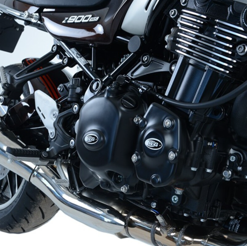 Протектор за двигател R&amp;G RACING (Clutch) Right Cranckase Protection Cover Black Kawasaki Z900RS 18-26