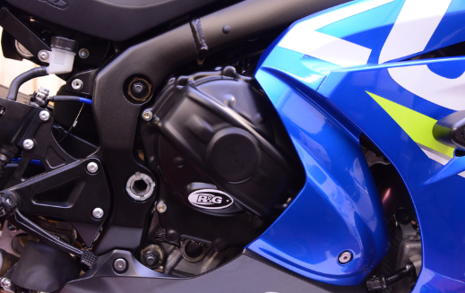 Протектор за двигател R&amp;G RACING (Clutch) Right Cranckase Protection Cover Black Suzuki GSX-R1000 17-21