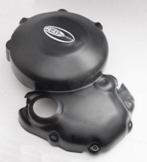 Протектор за двигател R&amp;G RACING (Generator) Left Crankcase Protection Cover Black Kawasaki ER-6 N/F