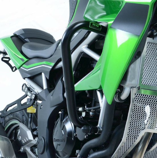 Краш барове R&amp;G RACING Adventure Bars Black Kawasaki Z125 19-24