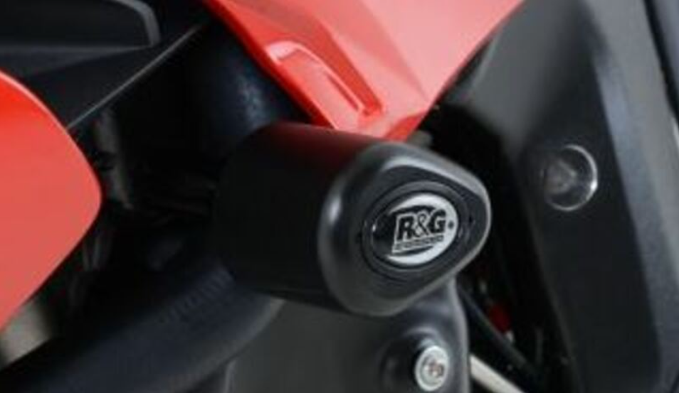 Краш тапи R&amp;G RACING Aero black Crash Protectors BMW F800R 15-19