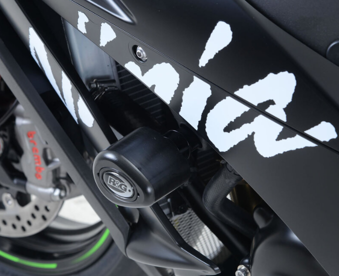 Краш тапи R&amp;G RACING Aero Crash Protectors - White Kawasaki ZX10-R/RR 21-25
