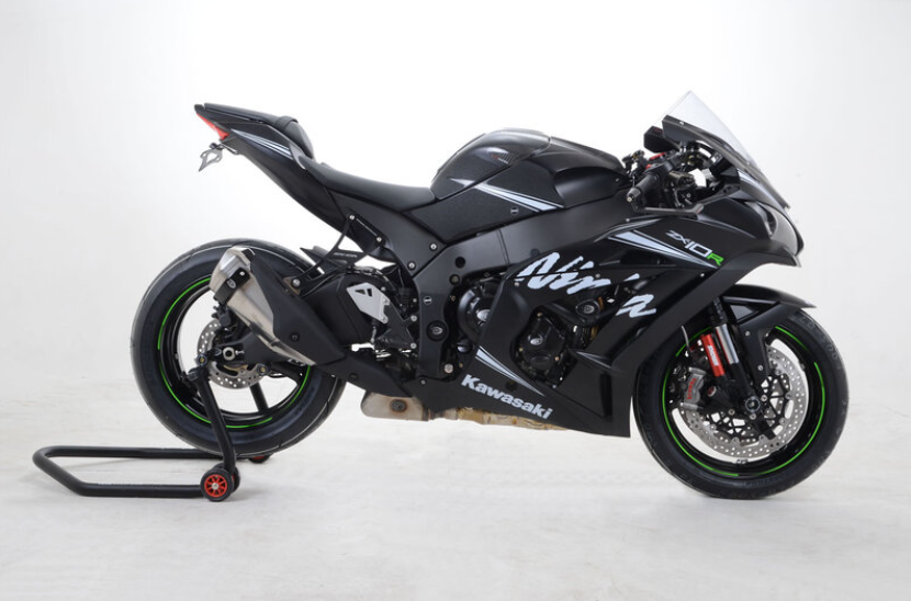 Краш тапи R&amp;G RACING Aero Crash Protectors - White Kawasaki ZX10-R/RR 21-25